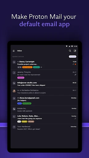 Proton Mail: Encrypted Email screenshot
