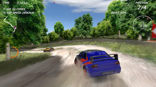 Rally Fury - ハイスピードのラリーレーシング screenshot
