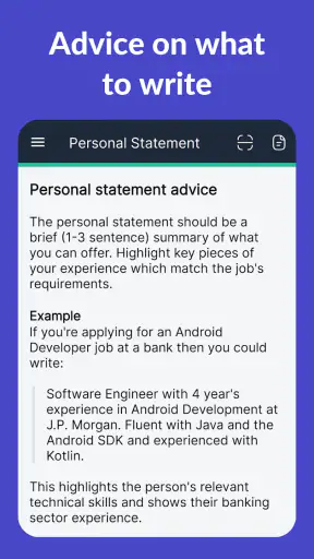Resume Builder - CV Engineer screenshot
