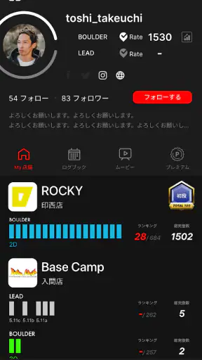Satellite -Climbing App- screenshot