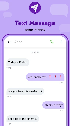 SMSメッセンジャー - SMS アプリ screenshot