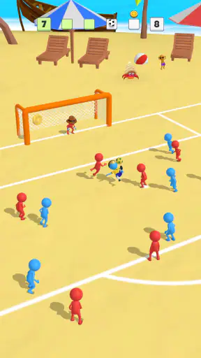Super Goal - スティックマンサッカー screenshot