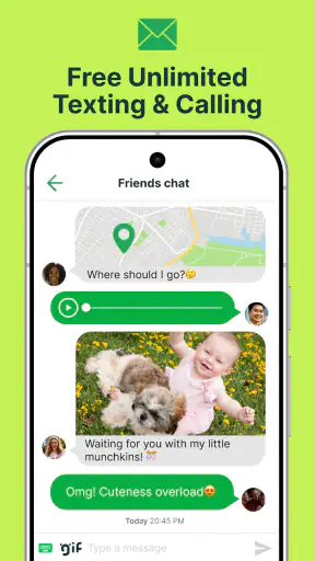 textPlus: テキストメッセージ + 通話 screenshot
