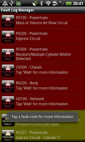 Torque Pro (OBD2/Car) screenshot