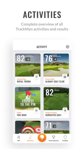 Trackman Golf screenshot