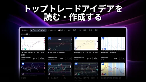 TradingView: FX・株価 チャート・ビットコイン screenshot