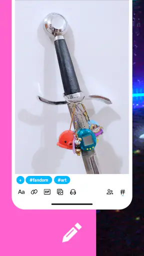 Tumblr—ファンサイト、アート、カオス screenshot