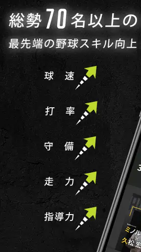 TURNING POINT 少年野球トレーニング専用アプリ screenshot
