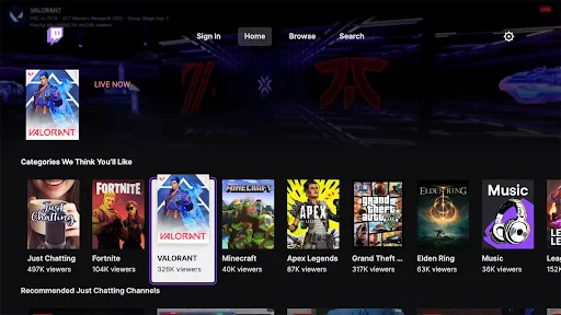Twitch: ライブ配信 screenshot