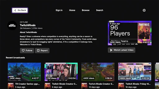 Twitch: ライブ配信 screenshot