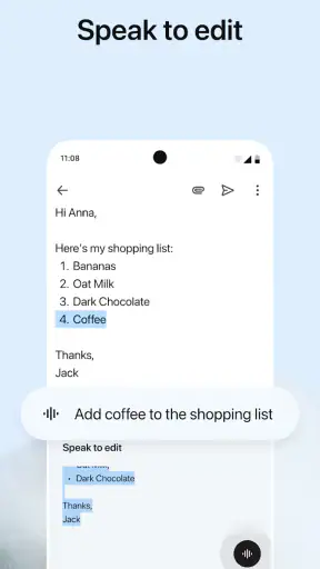 Typeless: AI Voice Keyboard screenshot