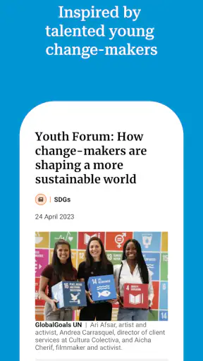 UN News screenshot
