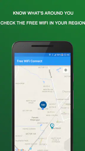 Wifi 接続を開く screenshot