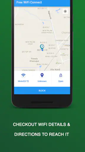Wifi 接続を開く screenshot