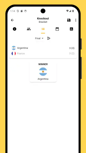 Winner - トーナメント作成App、リーグマネージャー screenshot