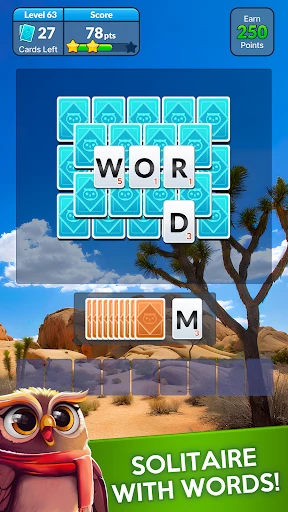 Wordscapes Solitaire screenshot