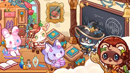 かわいい猫の世界：アバターライフ screenshot