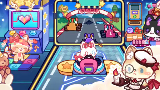 かわいい猫の世界：アバターライフ screenshot