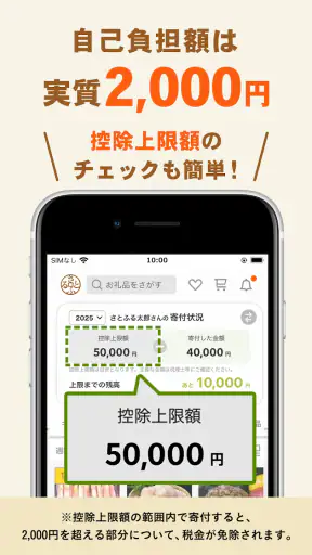 ふるさと納税 さとふる screenshot