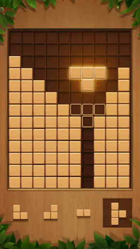ウッドブロックパズル — ブロック・木のパズルゲーム screenshot