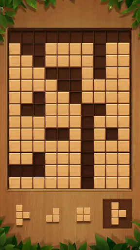 ウッドブロックパズル — ブロック・木のパズルゲーム screenshot