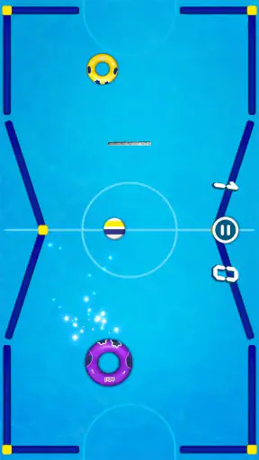 エアホッケーチャレンジ screenshot