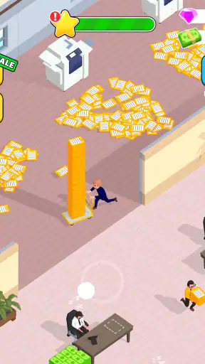 オフィス ヒーロー - 経営 お仕事アイドルゲーム screenshot