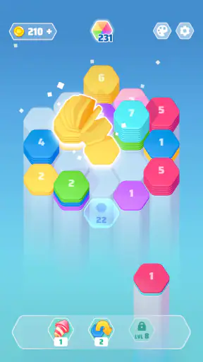 カラースライドパズル screenshot