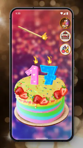 ケーキメーカー: ハッピーバースデー screenshot