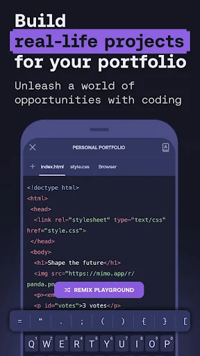 コーディング/プログラミングを学ぶ: Mimo screenshot