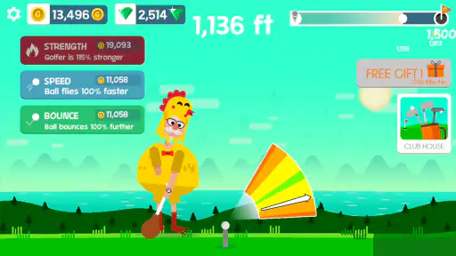ゴルフ・オービット ゴルフゲーム screenshot