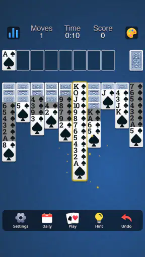 スパイダーソリティア クラシックカード: Solitaire screenshot