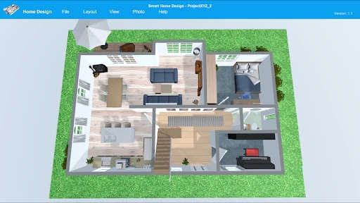 スマートホームデザイン| 3Dフロアプラン screenshot