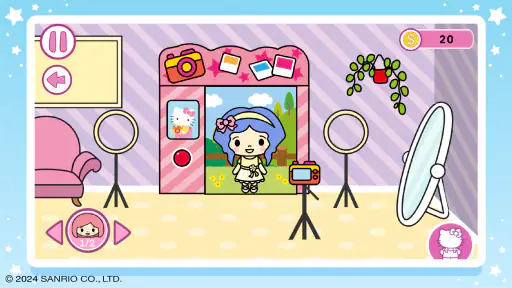 ハローキティ ビューティーサロン screenshot