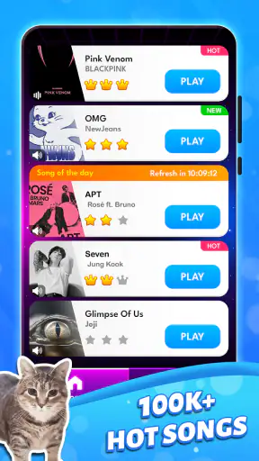 ピアノキャット2: ミーム音楽ゲーム & ピアノタイル screenshot