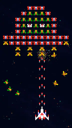 ファルコン: クラシック宇宙インベーダーアーケードゲーム screenshot