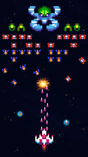 ファルコン: クラシック宇宙インベーダーアーケードゲーム screenshot