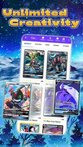 ポケモンカードゲームアプリ: 独自のカード を作成する screenshot