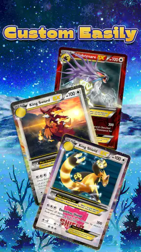 ポケモンカードゲームアプリ: 独自のカード を作成する screenshot