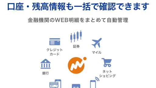 マネーフォワード for ドコモＳＭＴＢネット銀行 screenshot