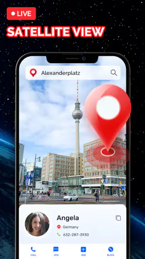 ライブ地球地図 - サテライト，ストリートビュー screenshot