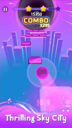 ランニングボール: ミュージックカラーダンス screenshot