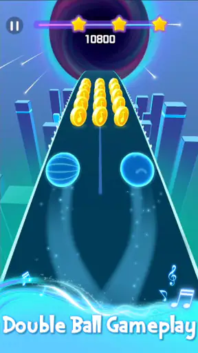 ランニングボール: ミュージックカラーダンス screenshot
