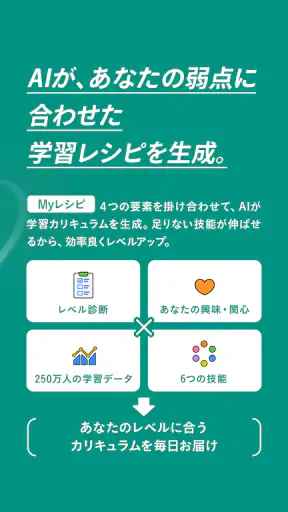 英語学習・英会話 レシピー：毎日続く英語勉強アプリ screenshot