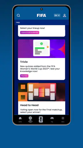 公式FIFAアプリ screenshot