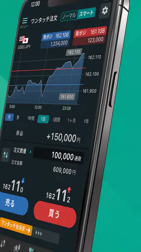 外貨ex - FX・為替・チャート取引アプリ screenshot
