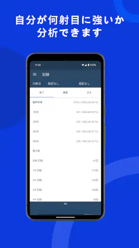 弓道的中管理　採点簿Pro screenshot