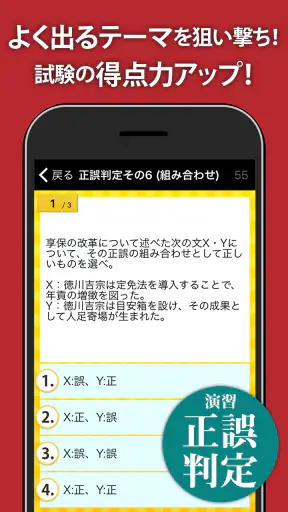 日本史一問一答（解説付き） screenshot