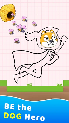 犬蜂救助 - ドージェを救え screenshot