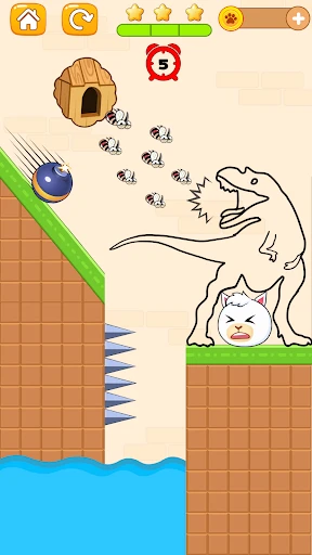 犬蜂救助 - ドージェを救え screenshot